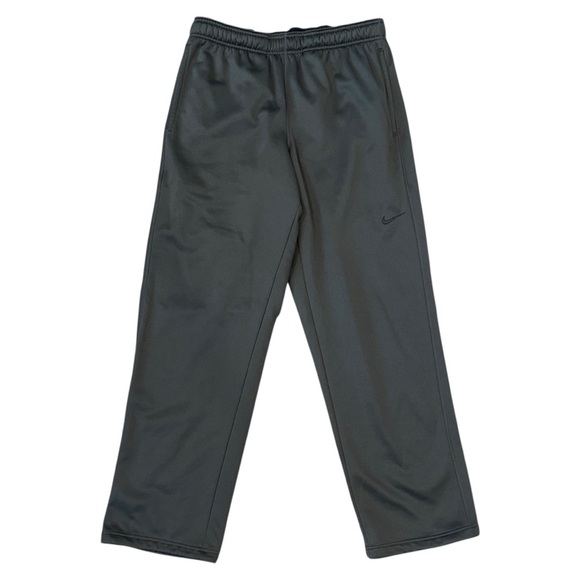 Nike Therma-Fit Warm-Up Athletic Sweatpants Iron Gray Men’s Large 639904-061 - Picture 1 of 5